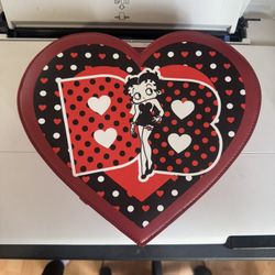 Betty Boop Heart-Shaped Crossbody Bag /Backpack