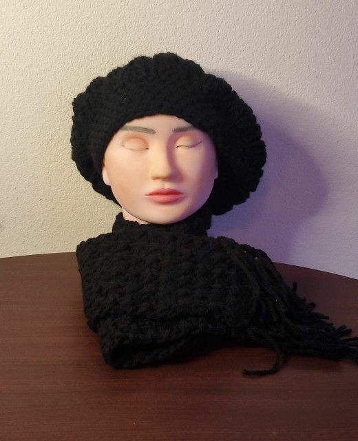 Women's shawl hat