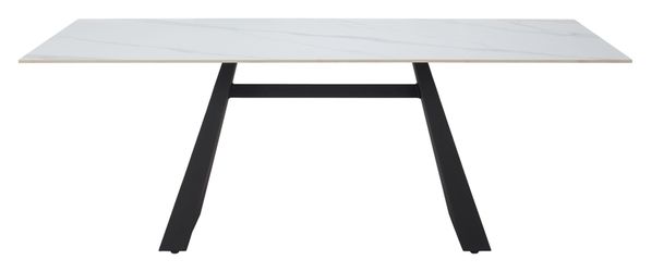 Inky White Dining Table