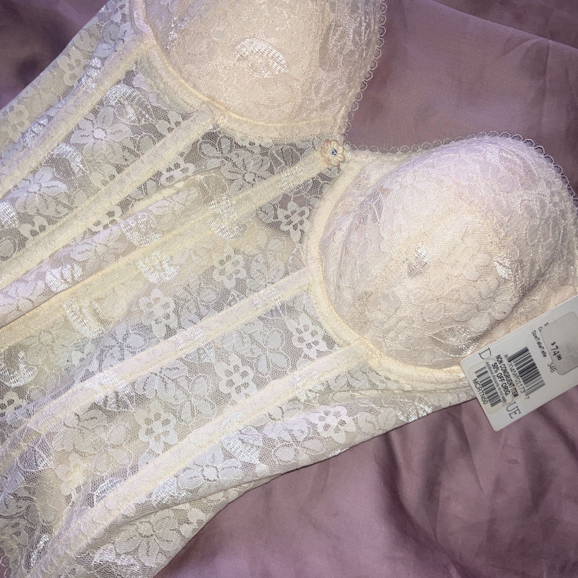 White Corset Never Worn Before