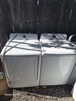samsung washer n electric dryer for sale 500 30 day waranty