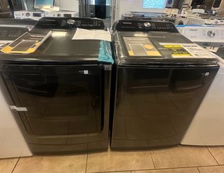 Samsung  Top Load Washer and Gas Dryer Set