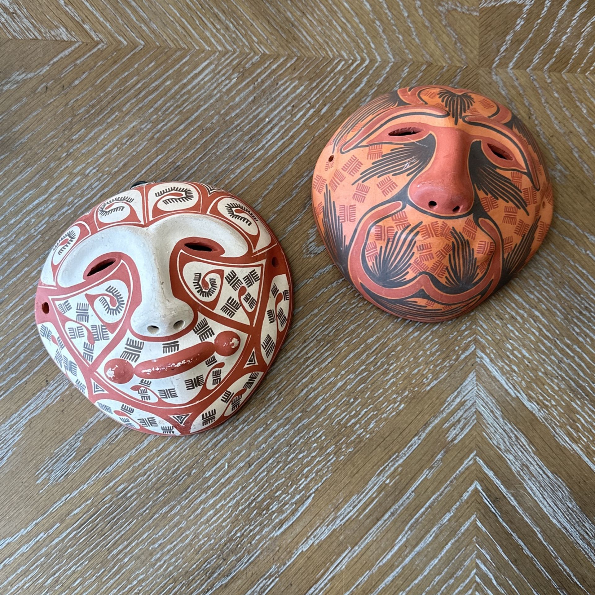 Venzuezlan art Masks  Signed By Artist 