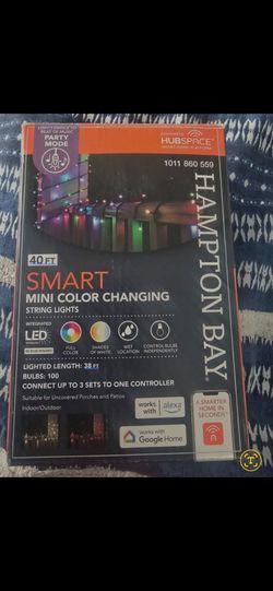 Hampton Bay Smart mini color changing lights