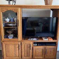 Wooden Buffet And TV Stand 