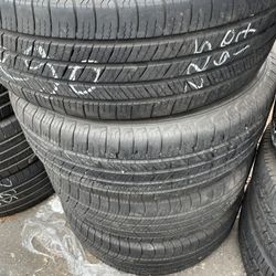 225-60-17 Used Tires 225/60/17 Llantas Usadas 