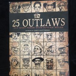 25 Outlaws Game Board Game