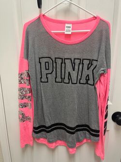 Victoria's Secret PINK Long Sleeve Shirt size L