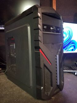 Custom PC, Windows 11, i7. 16 GB Ram, 1TB SSD Storage, Nvidia GPU - $195