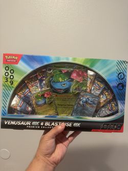 Venusaur & Blastoise Ex Premium Collection