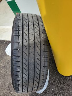 OE wheels and tires off 2022 Toyota Corolla hatchback.