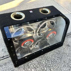 Theater Research TR-9500 Dual Subwoofer Enclosure