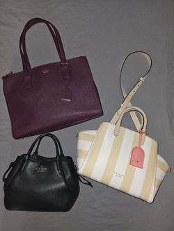 Kare Spade Handbag / Shoulder Bag LOT OF 3 AUTHENTIC