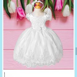 Size 5t  Bautizo Dress Baptism Dress 5t