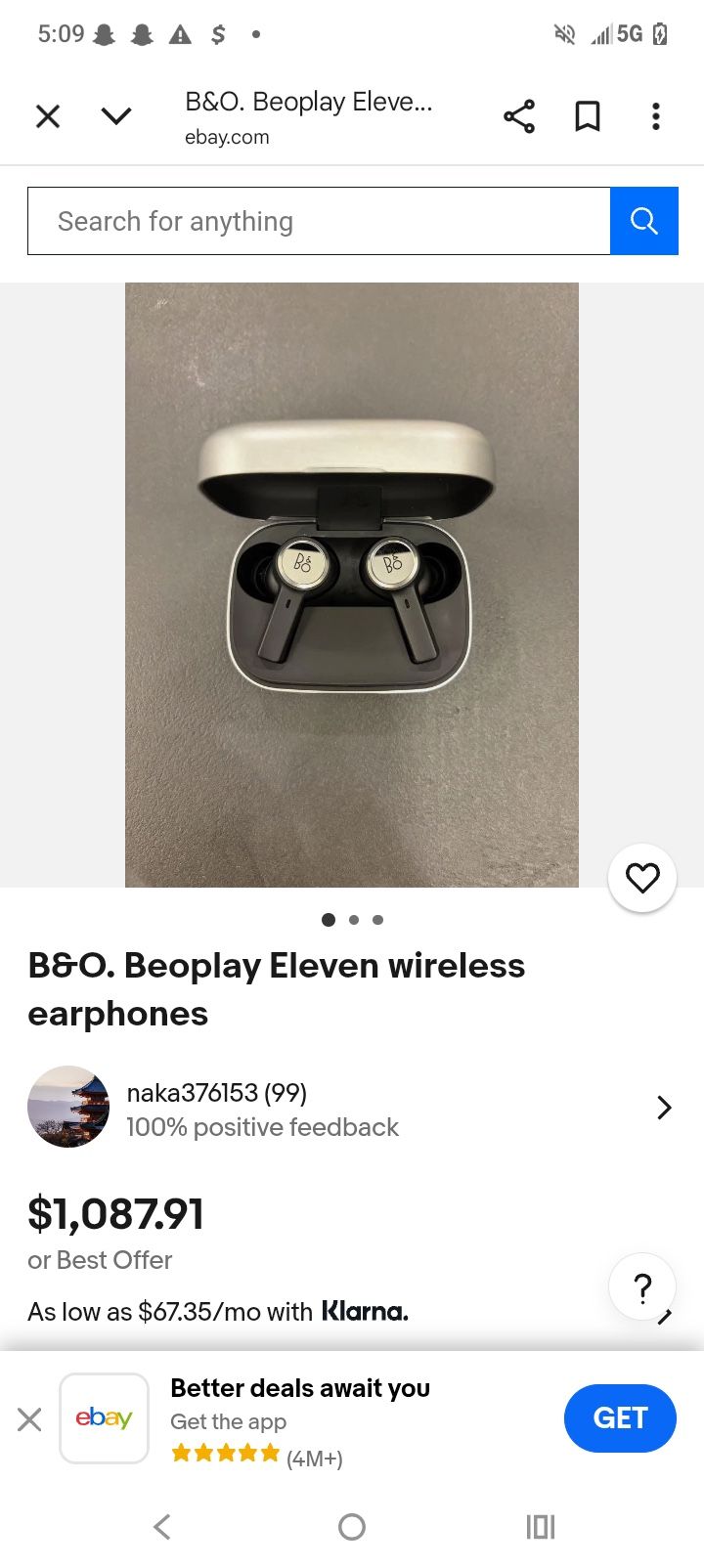 Beoplay Eleven Earbuds