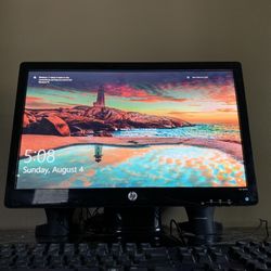 HP 2011x 30 Inch LED Monitor & Desktop PC-1254