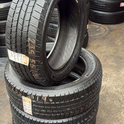 235/55/19 Michelin Defender - 4 Tires Installed And Balanced 