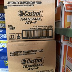 Castrol Transmission Fluid ATF+4 6 Quarts 