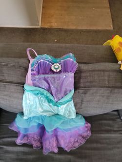 Little Mermaid Princess Costume Dress
