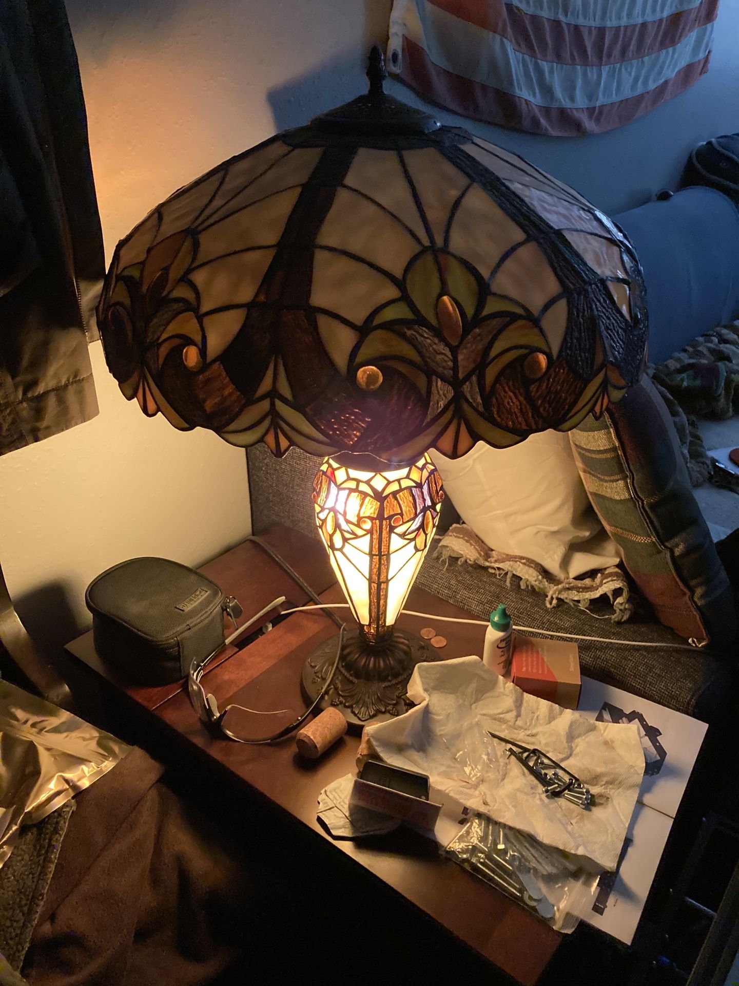 Victorian Style Lamp, Mfg. Is Chloe