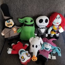 The Nightmare Before Christmas Plushies