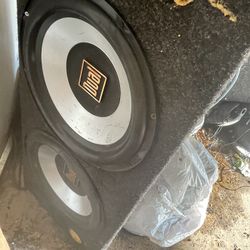 12” Speakers …JL Audio Amp..Pioneer Amp  10” And 12” Speaker Boxes!!