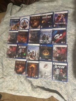 Ps5 and Nintendo switch games