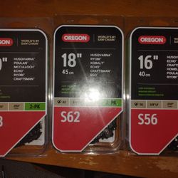 Chainsaw Blades Brand New