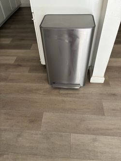 Stainless Steel Step Trash Can