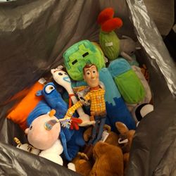 Bag With Random Plushies $30 Obo