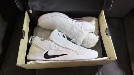 Nike Basketball Sneakers White with Black Swoosh