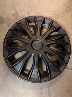 14 Inch Hub Caps Black Wheel Covers