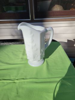 Vintage Westmoreland Milk Glass Pitcher