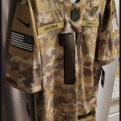 Larry Fitzgerald Nike Arizona Cardinal Camouflage Jersey.  Size Medium.  NEW.  please Check Out My Profile For Other Items For Sale.  Thanks 
