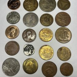 Old Medal Coin Tokens