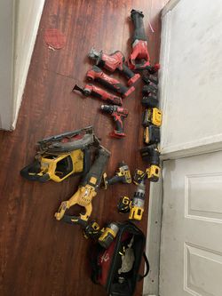 Cordless Tools Milwaukee Makita Dewalt Ridgid 