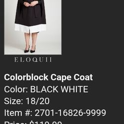 24W Cape, Shirt, Jeans - ALL NEW, Never Worn