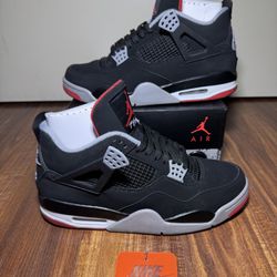 Nike Air Jordan 4 Retro Bred 