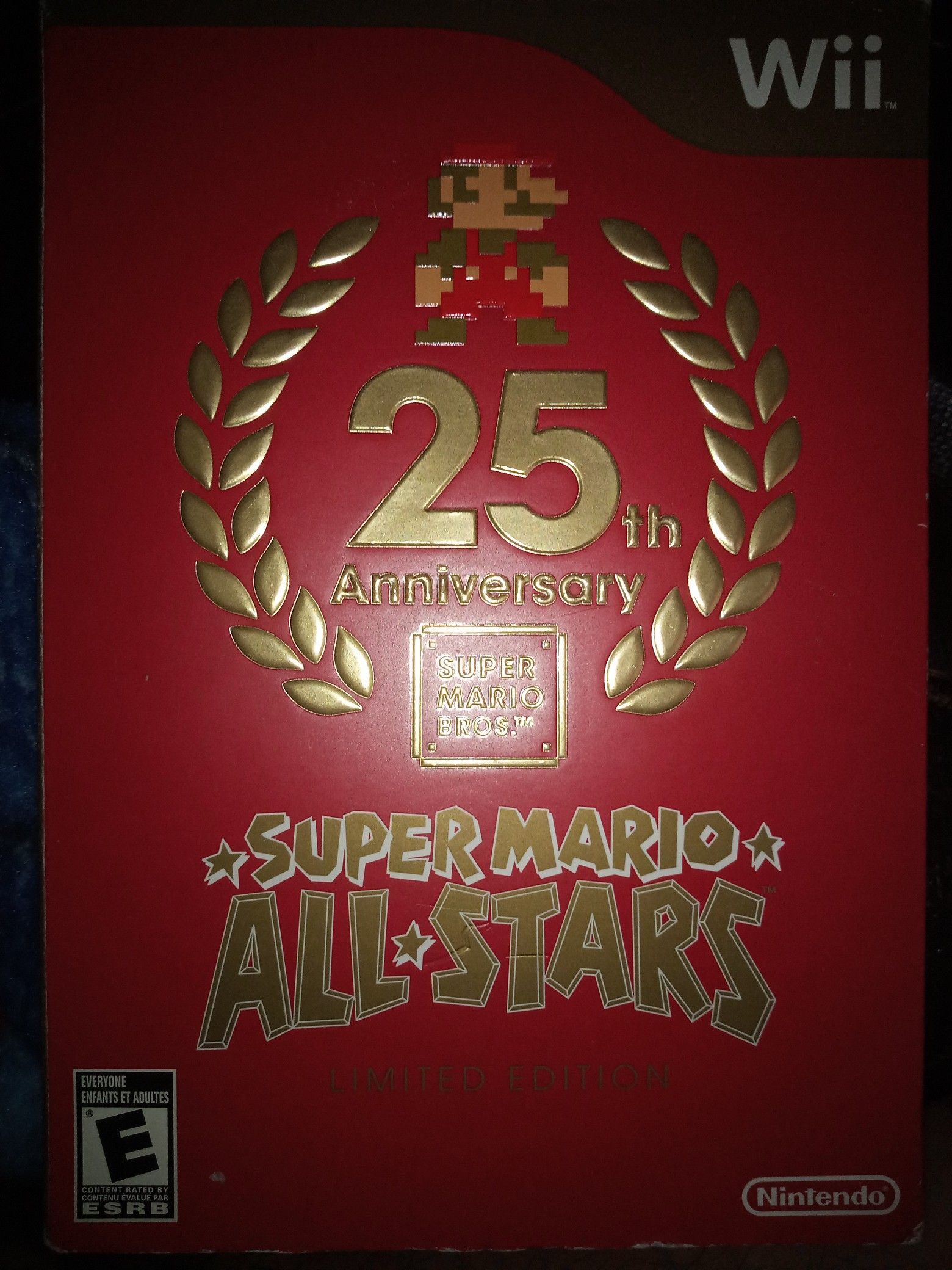 Wii 25th anniversary super Mario all stars