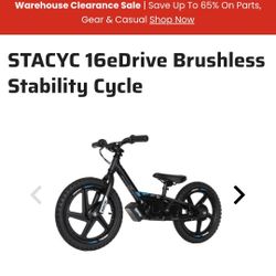 !!!Stacyc 16eDrive Electric Bike!!!