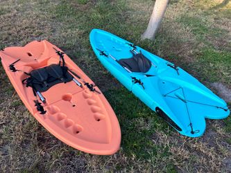 2 Folding Kayaks Portable Origami Paddler