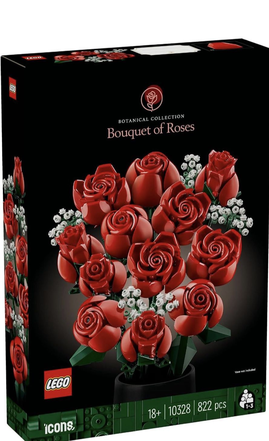 LEGO Flower Set Rose Bouquet & Flower Garden