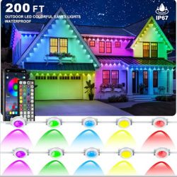 200 Ft RGB Smart Eaves Lights $100