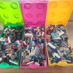15 lbs of Misc Legos - 3 Buckets - Only $40
