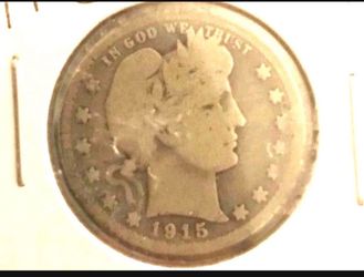 1915 Barber Quarter