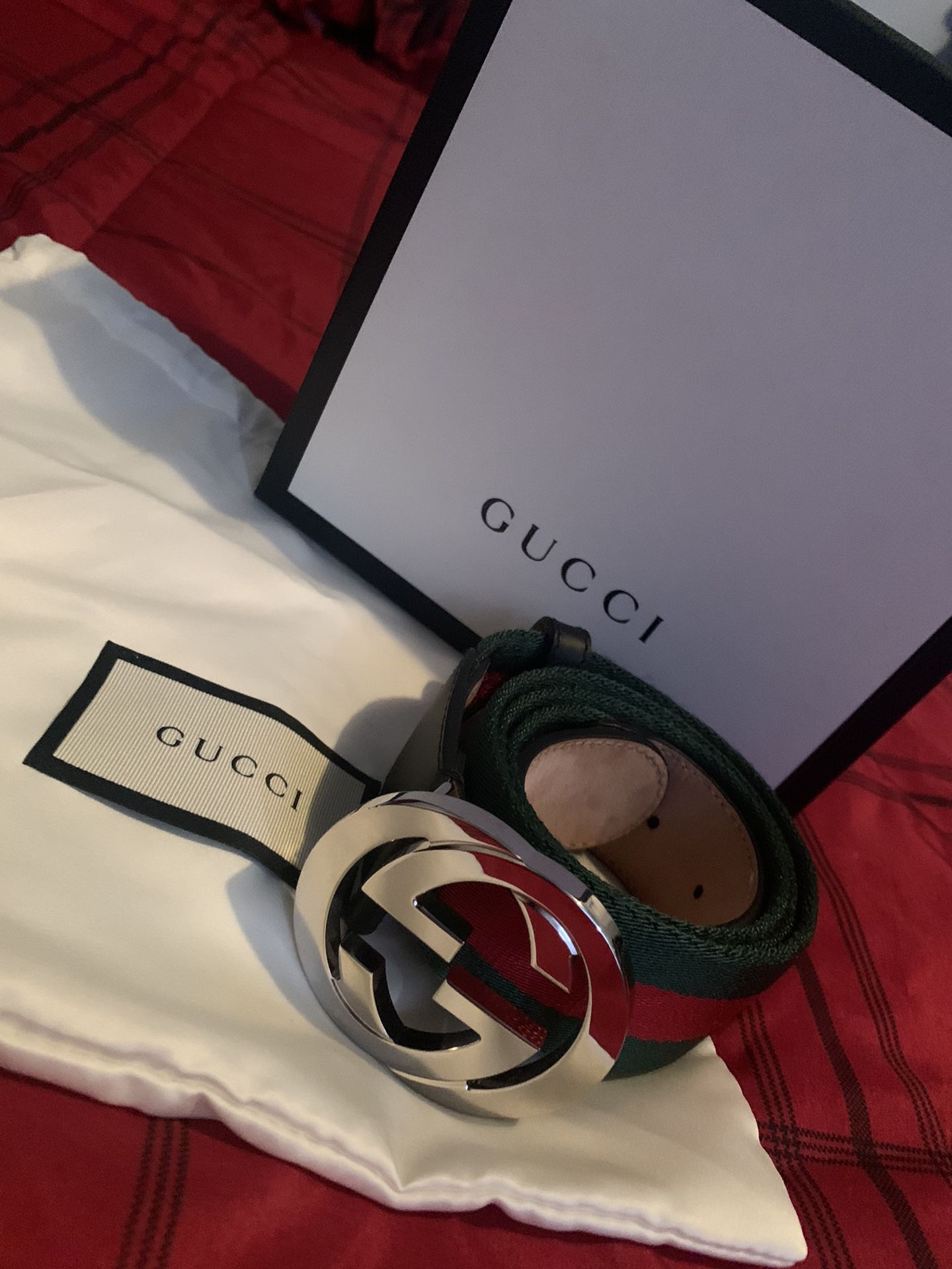 Gucci Web Belt