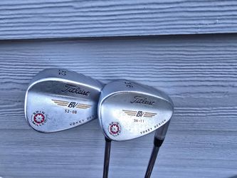 Titleist Vokey wedges-view at Alderbrook Golf and Yacht  Club Garage Sale  Aug 28-29