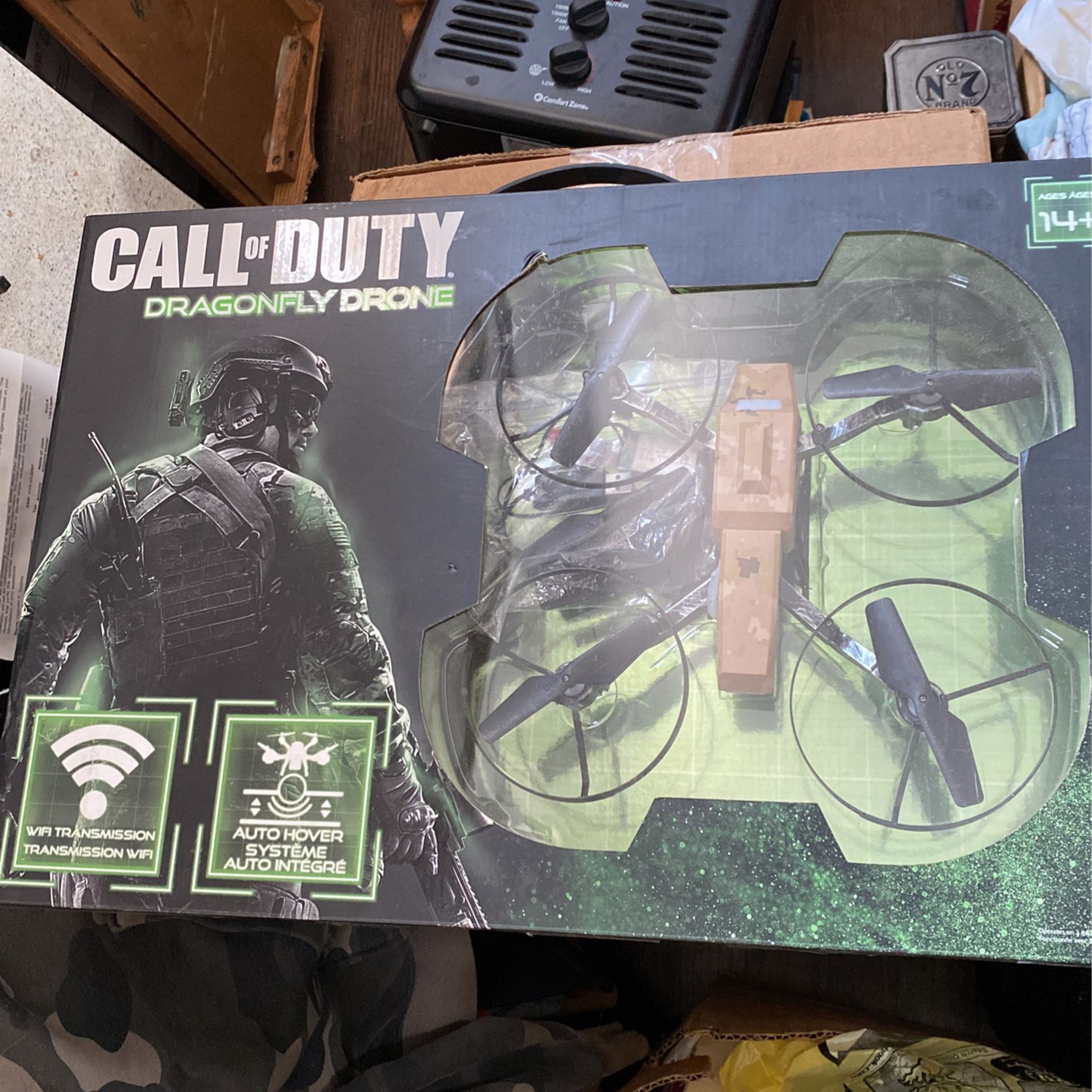 Call Of Duty Dragonfly Drone In Box 