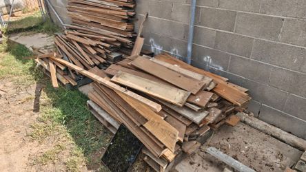 Treated Poplar Wood Planks