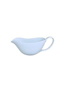 Whiteware Dinnerware Porcelain Gravy Boat.